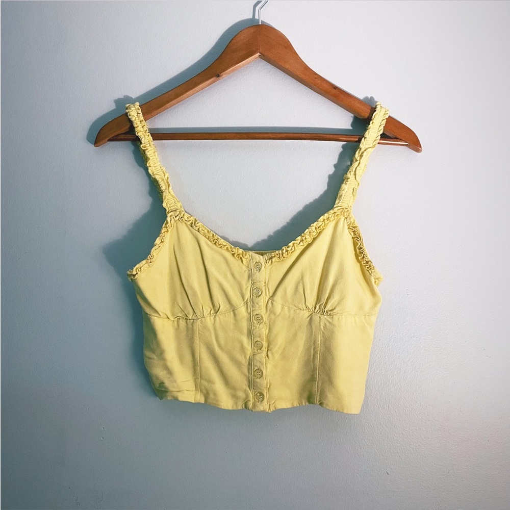 Pacsun yellow tank top